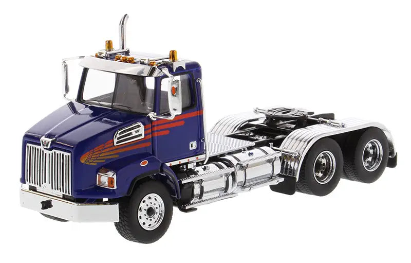 Chargez l'image dans la visionneuse de la galerie, WESTERN STAR - 1/50 - 4700 SB TANDEM TRACTOR BLUE CAB