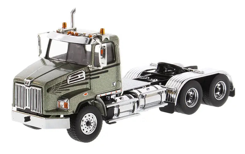 Load image into Gallery viewer, WESTERN STAR - 1/50 - 4700 SB TANDEM TRACTOR METALLIC OLIVE