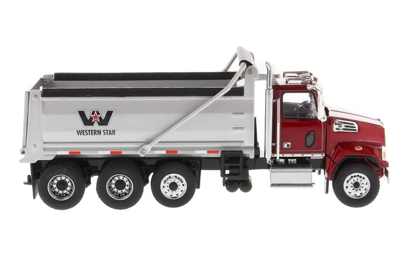 Chargez l'image dans la visionneuse de la galerie, WESTERN STAR - 1/50 - 4700 SF DUMP TRUCK RED CAB