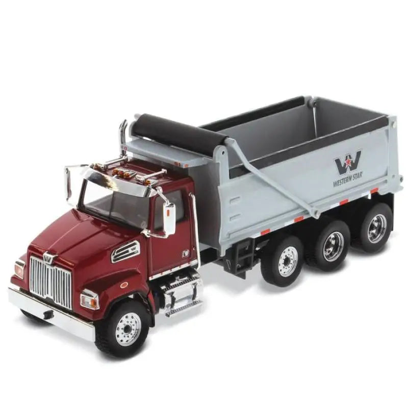 Chargez l'image dans la visionneuse de la galerie, WESTERN STAR - 1/50 - 4700 SF DUMP TRUCK RED CAB