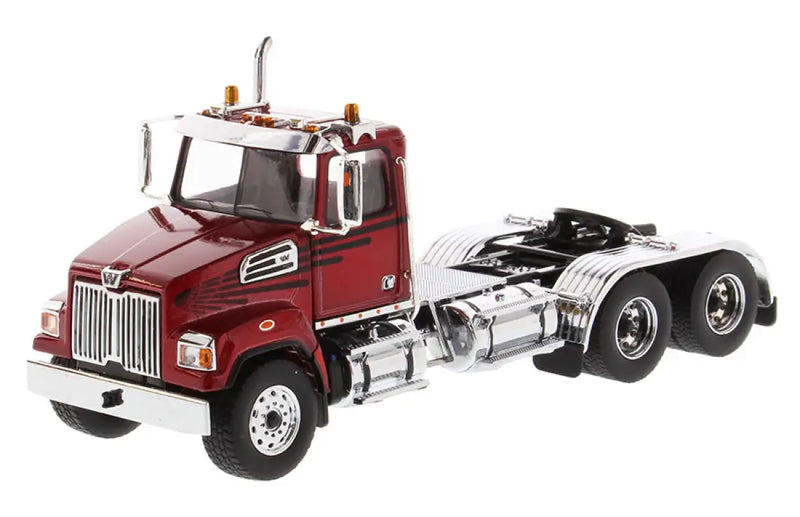 Chargez l'image dans la visionneuse de la galerie, WESTERN STAR - 1/50 - 4700 SF TANDEM TRACTOR METALLIC RED