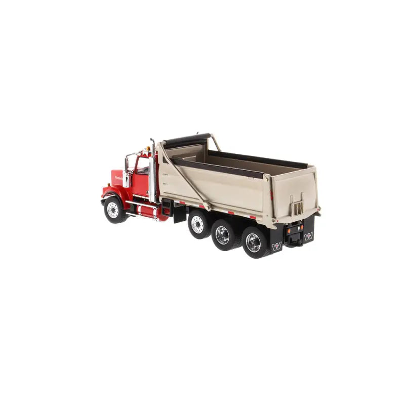 Chargez l'image dans la visionneuse de la galerie, WESTERN STAR - 1/50 - 4900 SF DUMP TRUCK RED CAB MATTE