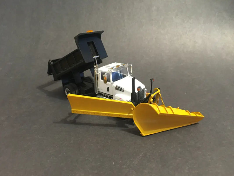 Chargez l'image dans la visionneuse de la galerie, WESTERN STAR - 1/50 - 4700 (WHITE) 6 WHEELS DUMP TRUCK SNOW