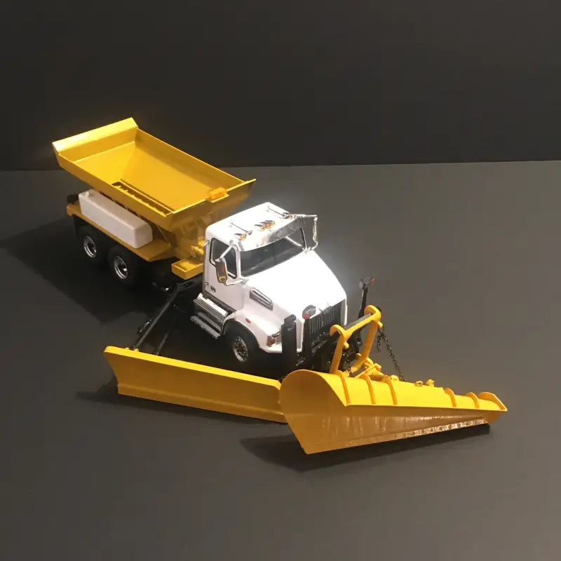 Load image into Gallery viewer, WESTERN STAR - 1/50 - 4700 (WHITE) SNOW EQUIPPED - DIECAST