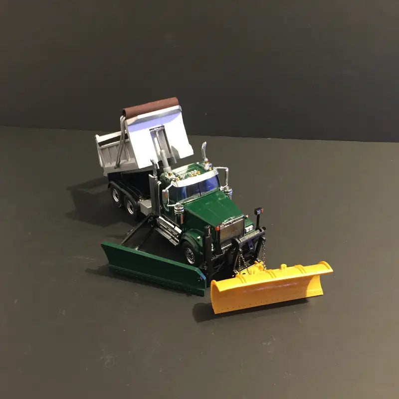 Chargez l'image dans la visionneuse de la galerie, WESTERN STAR - 1/50 - 4900 (GREEN) SNOW EQUIPPED - DIECAST