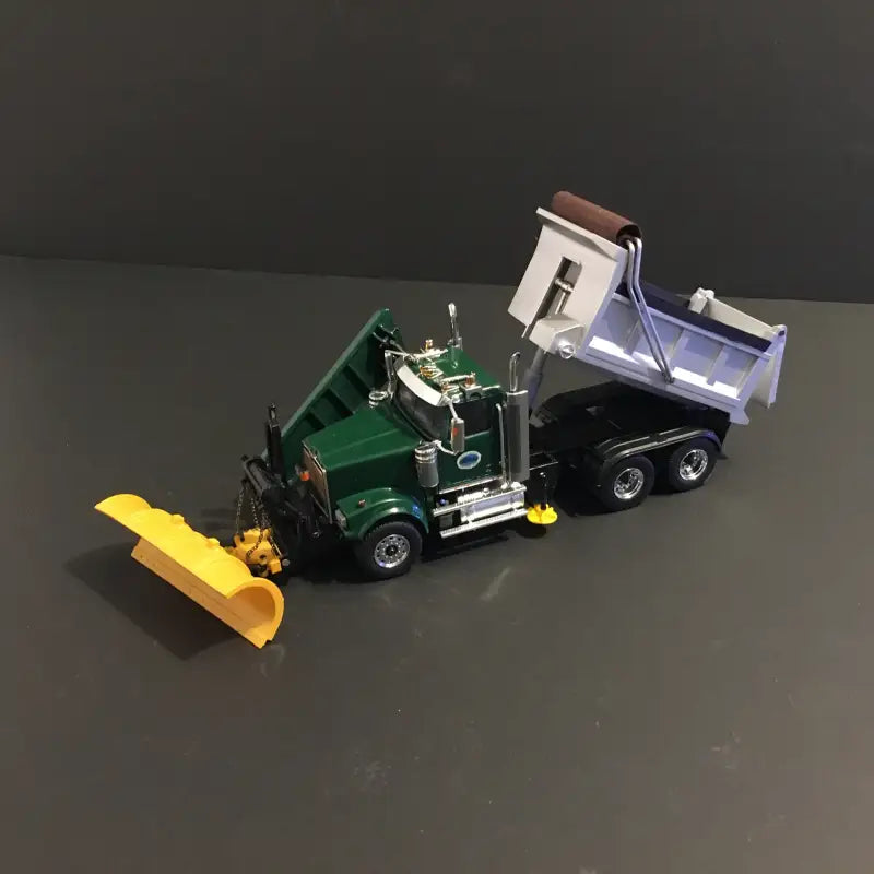Chargez l'image dans la visionneuse de la galerie, WESTERN STAR - 1/50 - 4900 (GREEN) SNOW EQUIPPED - DIECAST