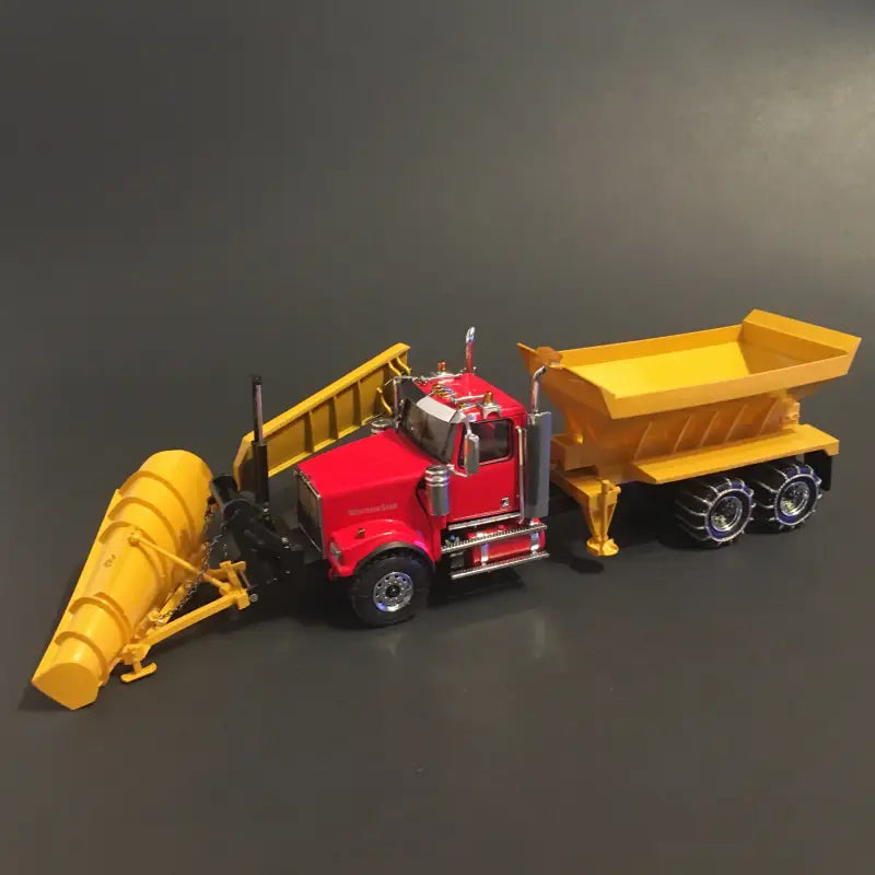 Load image into Gallery viewer, WESTERN STAR - 1/50 - WESTERN STAR 4900 (RED) SNOW EQUIPPED
