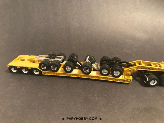 PAPYHOBBY - 1/50 - DOLLY TRAILER - 01 - TANDEM / BLACK