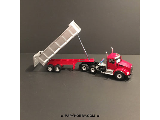 KING - 1/50 - TRAILER DUMP END - KING - PRE-ORDER - DIECAST