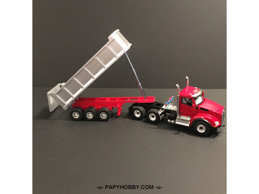 KING - 1/50 - TRAILER DUMP END - KING - PRE-ORDER - DIECAST