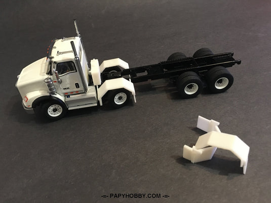 1/50 - Twin steer fender - Scale 1:50 - SNOWPLOW