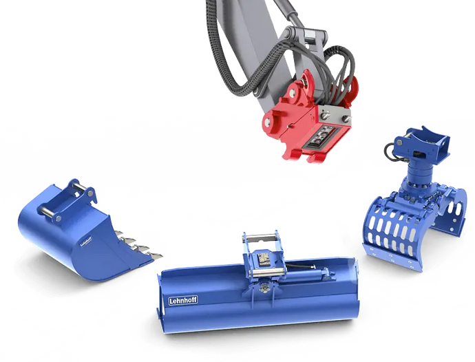 1:50 Scale Excavator Hitch Sizes