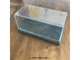 Acrylic Case Display Box Transparent - Model 1 - Dark Grey -