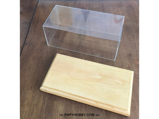 Acrylic Case Display Box Transparent - Model 1 - DIECAST |