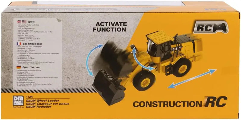 Load image into Gallery viewer, CAT - 1/24 - 950M WHEEL LOADER - REMOTE CONTROL | SCALE
