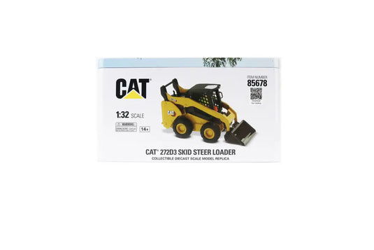 CAT - 1/32 - 272D3 SKID STEER LOADER W/ ACCESSORIES