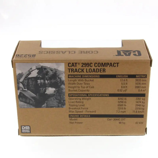 CAT - 1/32 - 299C COMPACT TRACK LOADER - DIECAST | SCALE