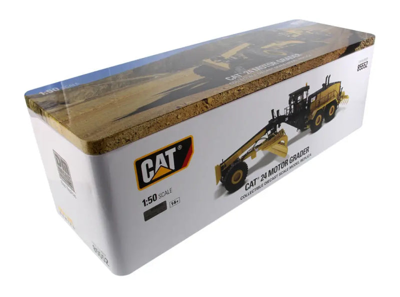 Load image into Gallery viewer, CAT - 1/50 - 24 MOTOR GRADER - DIECAST | SCALE | MOTOR
