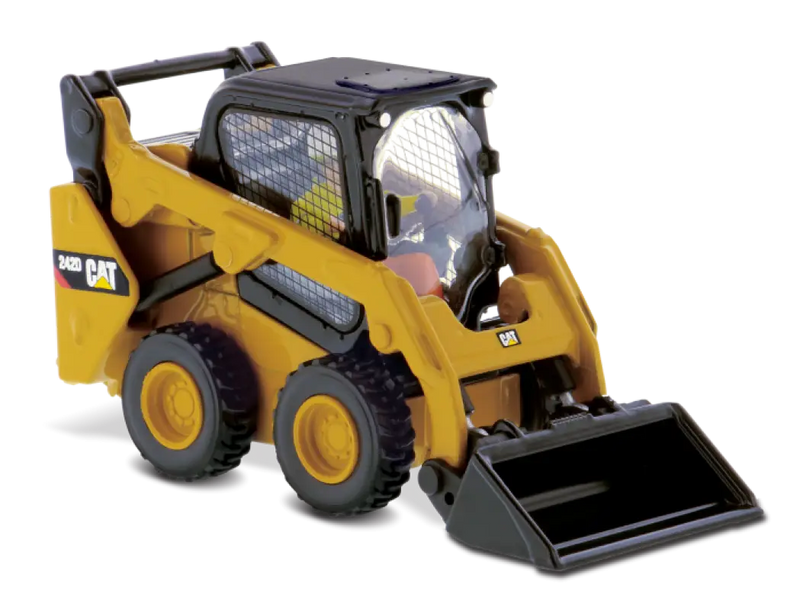 Chargez l&#39;image dans la visionneuse de la galerie, CAT - 1/50 - 242D SKID STEER LOADER - DIECAST | SCALE
