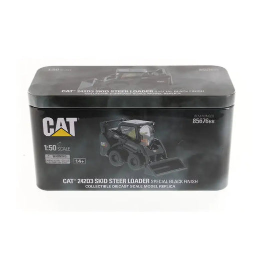 CAT - 1/50 - 242D3 SKID STEER LOADER WITH SPECIAL BLACK