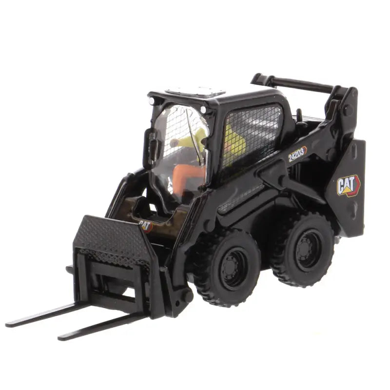 Chargez l&#39;image dans la visionneuse de la galerie, CAT - 1/50 - 242D3 SKID STEER LOADER WITH SPECIAL BLACK
