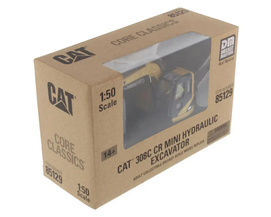 CAT - 1/50 - 308C CR HYDRAULIC EXCAVATOR - DIECAST | SCALE