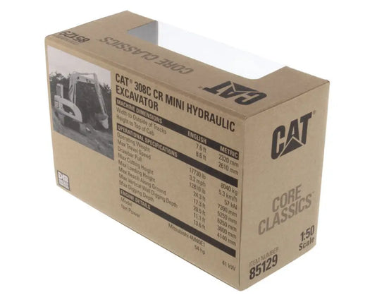 CAT - 1/50 - 308C CR HYDRAULIC EXCAVATOR - DIECAST | SCALE