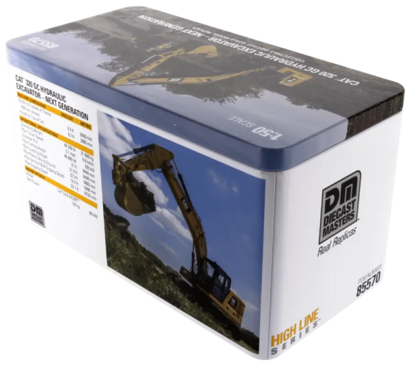 Load image into Gallery viewer, CAT - 1/50 - 320 GC HYDRAULIC EXCAVATOR - DIECAST | SCALE
