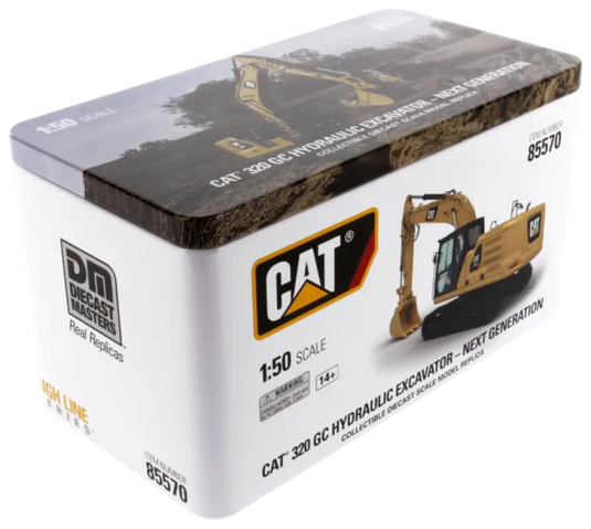 CAT - 1/50 - 320 GC HYDRAULIC EXCAVATOR - DIECAST | SCALE