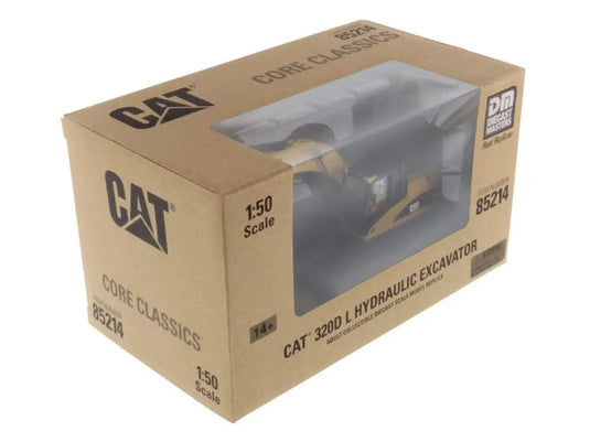 CAT - 1/50 - 320D L HYDRAULIC EXCAVATOR - DIECAST | SCALE