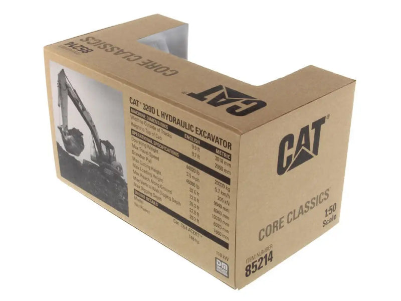 Load image into Gallery viewer, CAT - 1/50 - 320D L HYDRAULIC EXCAVATOR - DIECAST | SCALE
