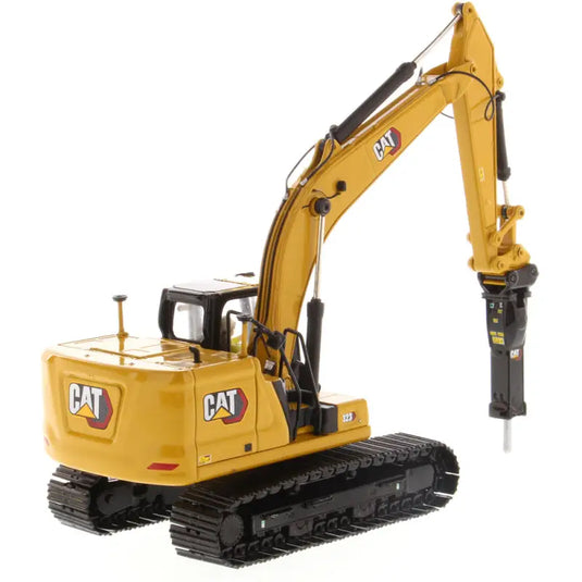 CAT - 1/50 - 323 HYDRAULIC EXCAVATOR W 4 NEW WORK-TOOLS