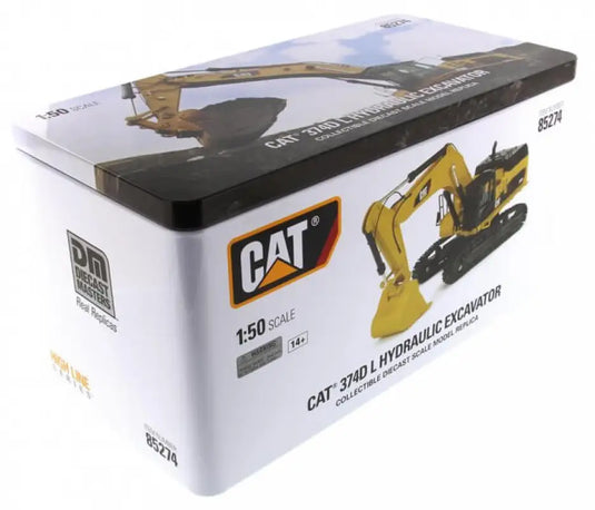 CAT - 1/50 - 374D L HYDRAULIC EXCAVATOR - DIECAST | SCALE