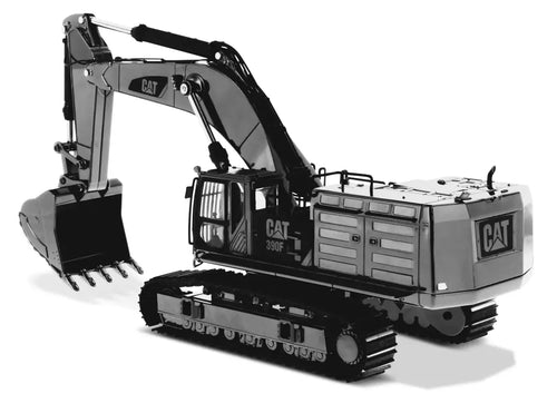 CAT - 1/50 - 390F L HYDRAULIC EXCAVATOR - SPECIAL GUNMETAL