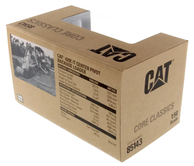 Load image into Gallery viewer, CAT - 1/50 - 420E IT BACKHOE LOADER - DIECAST | SCALE
