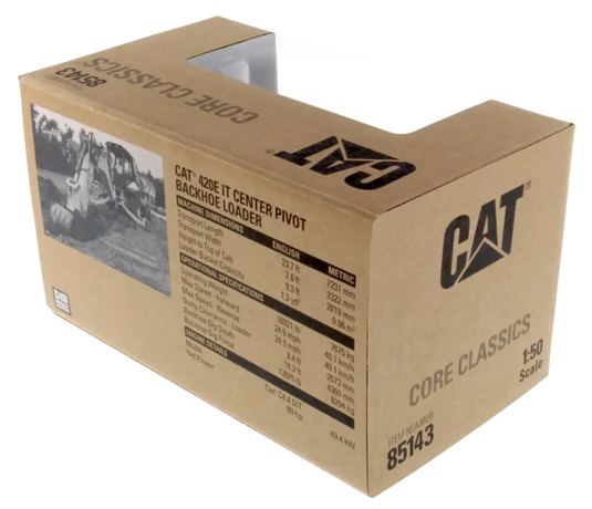 CAT - 1/50 - 420E IT BACKHOE LOADER - DIECAST | SCALE