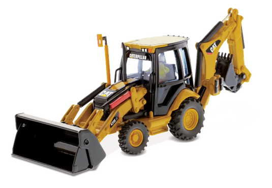 CAT - 1/50 - 420E IT BACKHOE LOADER - DIECAST | SCALE