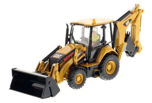 CAT - 1/50 - 420F2 IT BACKHOE LOADER - DIECAST | SCALE