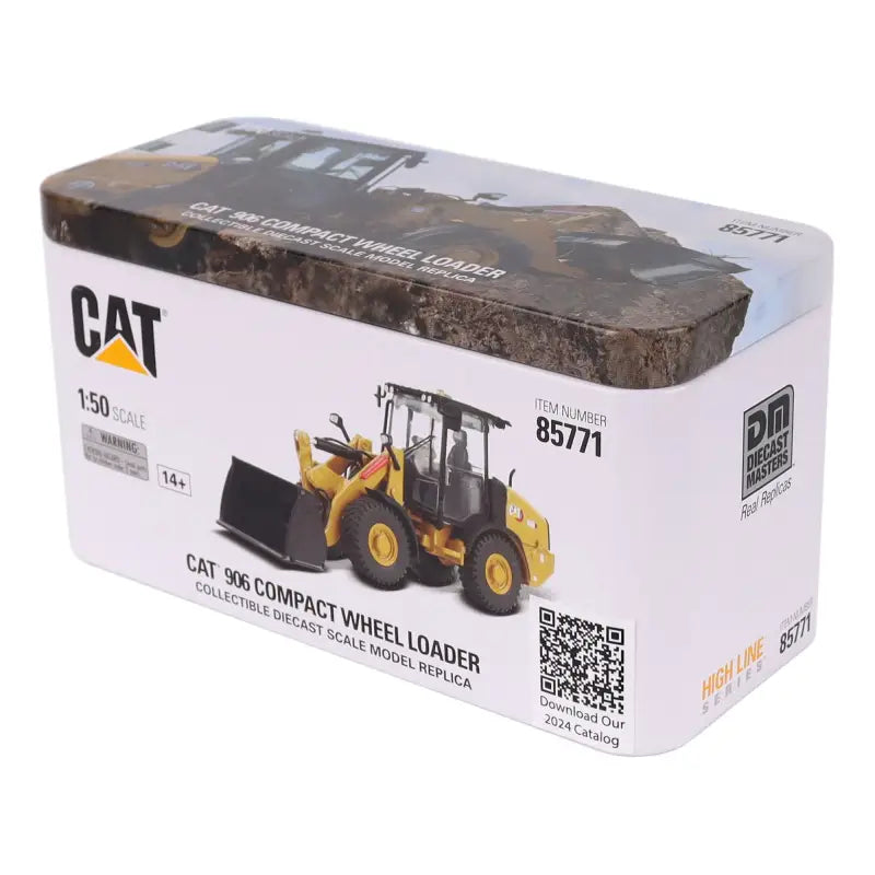 Chargez l&#39;image dans la visionneuse de la galerie, CAT - 1/50 - 906 COMPACT WHEEL LOADER - DIECAST | SCALE
