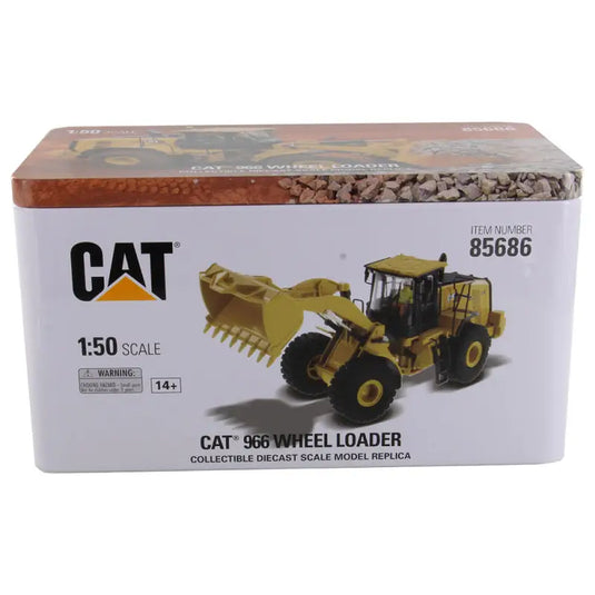 CAT - 1/50 - 966 WHEEL LOADER - DIECAST | SCALE | WHEEL