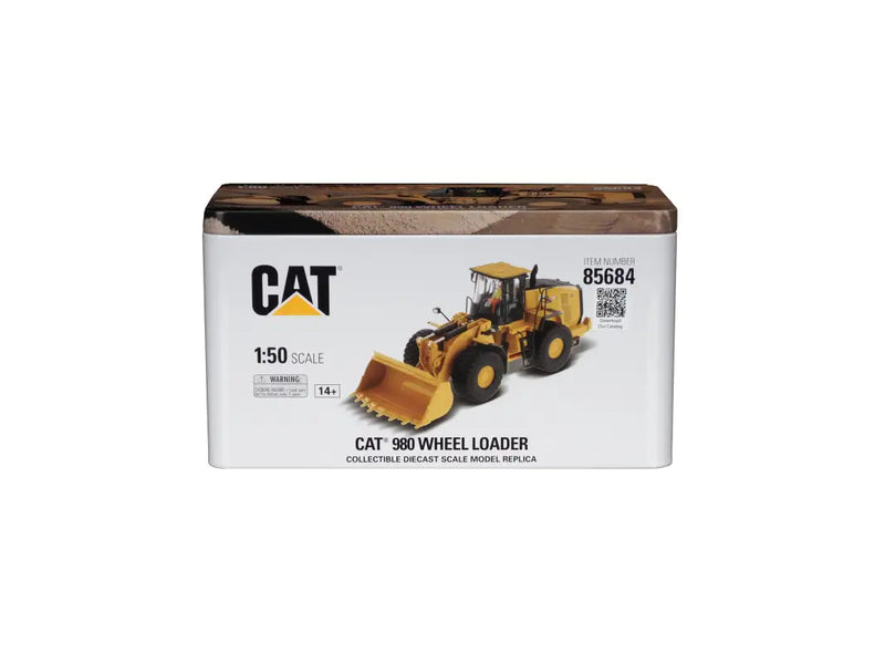 Load image into Gallery viewer, CAT - 1/50 - 980 WHEEL LOADER - DIECAST | SCALE | WHEEL
