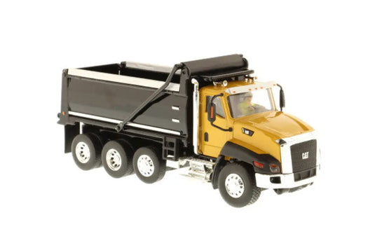 CAT - 1/50 - CT660 DUMP TRUCK - YELLOW CAB/BLACK - DIECAST