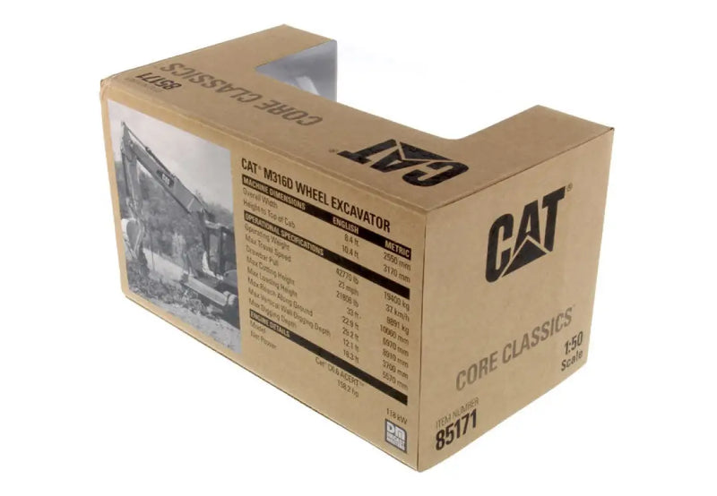 Load image into Gallery viewer, CAT - 1/50 - M316D WHEEL EXCAVATOR - DIECAST | SCALE
