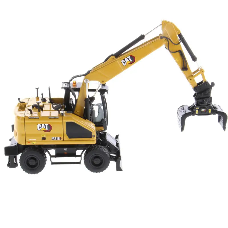 Load image into Gallery viewer, CAT - 1/50 - M318 WHEELED EXCAVATOR - DIECAST | SCALE
