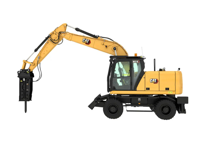 Load image into Gallery viewer, CAT - 1/50 - M318 WHEELED EXCAVATOR - DIECAST | SCALE
