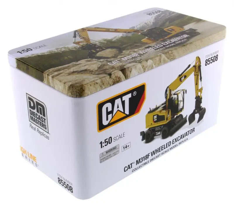 Chargez l&#39;image dans la visionneuse de la galerie, CAT - 1/50 - M318F WHEELED EXCAVATOR - DIECAST | SCALE
