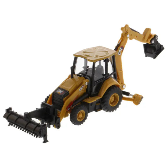 CAT - 1/64 - 420 XE BACKHOE LOADER WITH 4 ADDITIONAL TOOLS