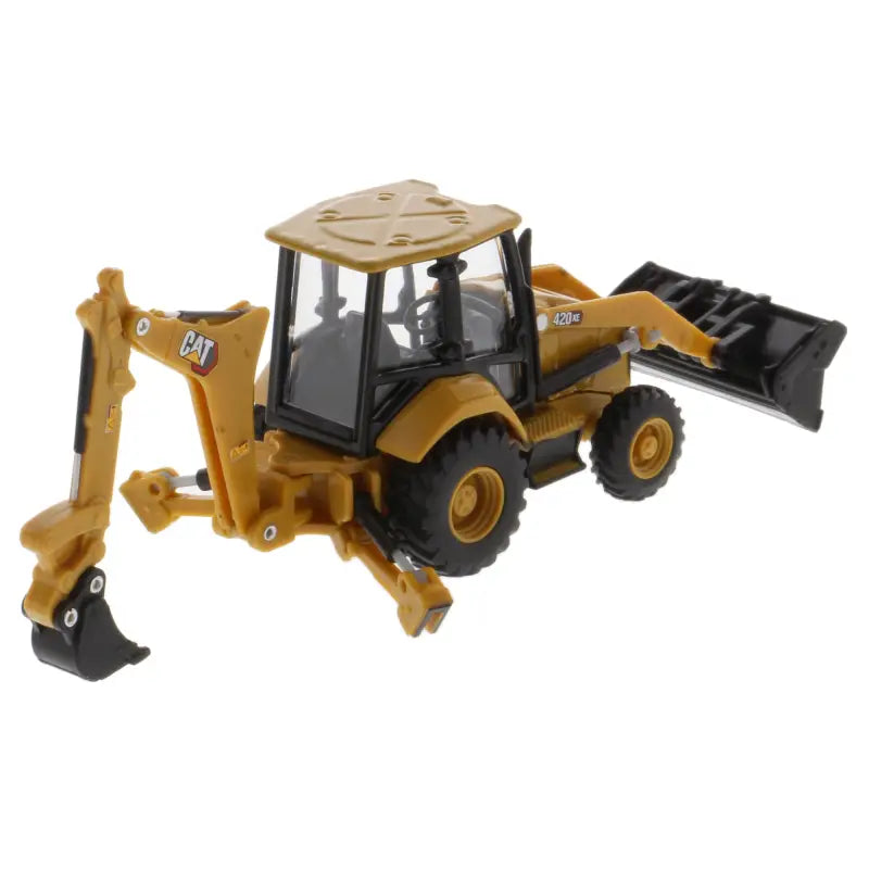Load image into Gallery viewer, CAT - 1/64 - 420 XE BACKHOE LOADER WITH 4 ADDITIONAL TOOLS

