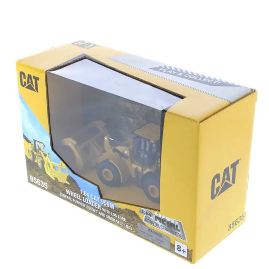 CAT - 1/64 - 950M WHEEL LOADER WITH LOG FORK (WITH BUCKET