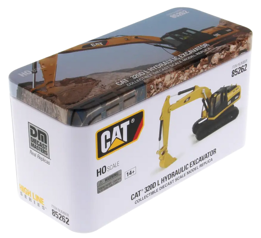 CAT - 1/87 - 320D L HYDRAULIC EXCAVATOR - DIECAST | SCALE